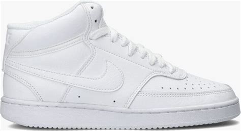 hoge witte nike schoenen|Witte schoenen en sneakers .